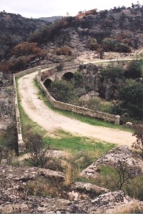 The bridge over the Côa river